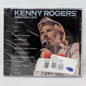 Greatest Hits by Kenny Rogers (CD, 1980, Liberty Records) EMI America New Sealed